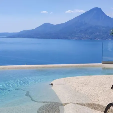 Appartement Divina22-apt Armonia-con Piscina E Vista Castelletto Di Brenzone